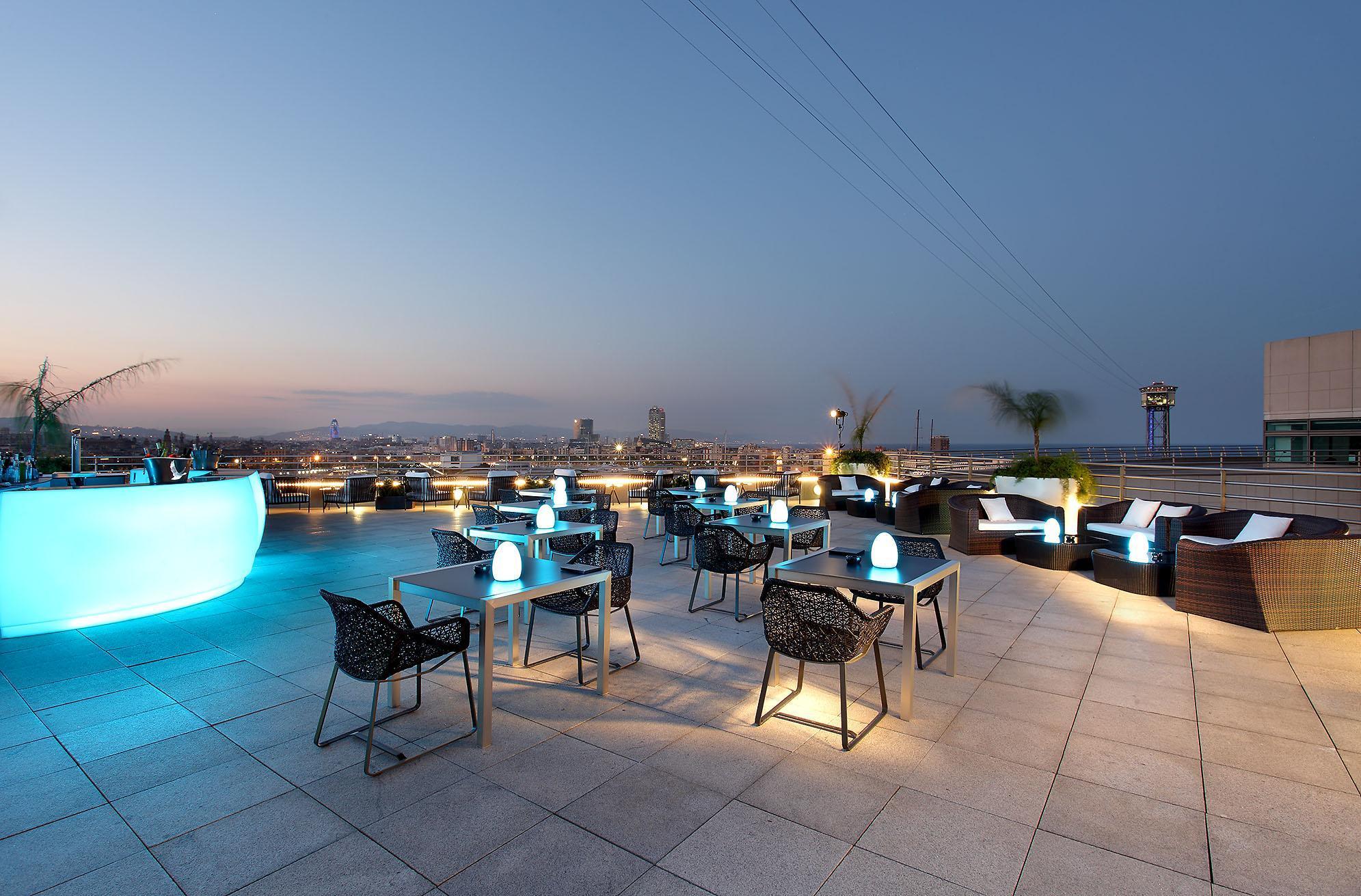 ยูโรสตาร์ แกรนด์ มารีน่า จีเอล โฮเต็ล Hotel บาร์เซโลนา ภายนอก รูปภาพ Skyline
