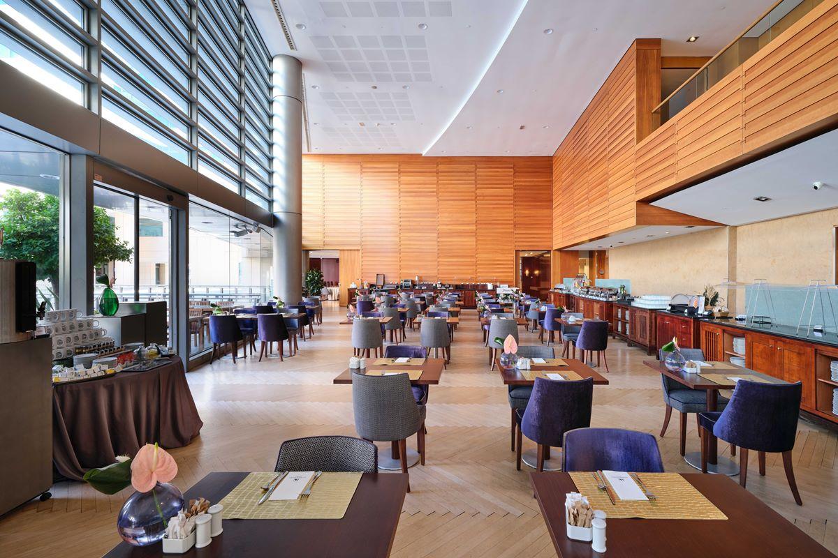 ยูโรสตาร์ แกรนด์ มารีน่า จีเอล โฮเต็ล Hotel บาร์เซโลนา ภายนอก รูปภาพ The restaurant